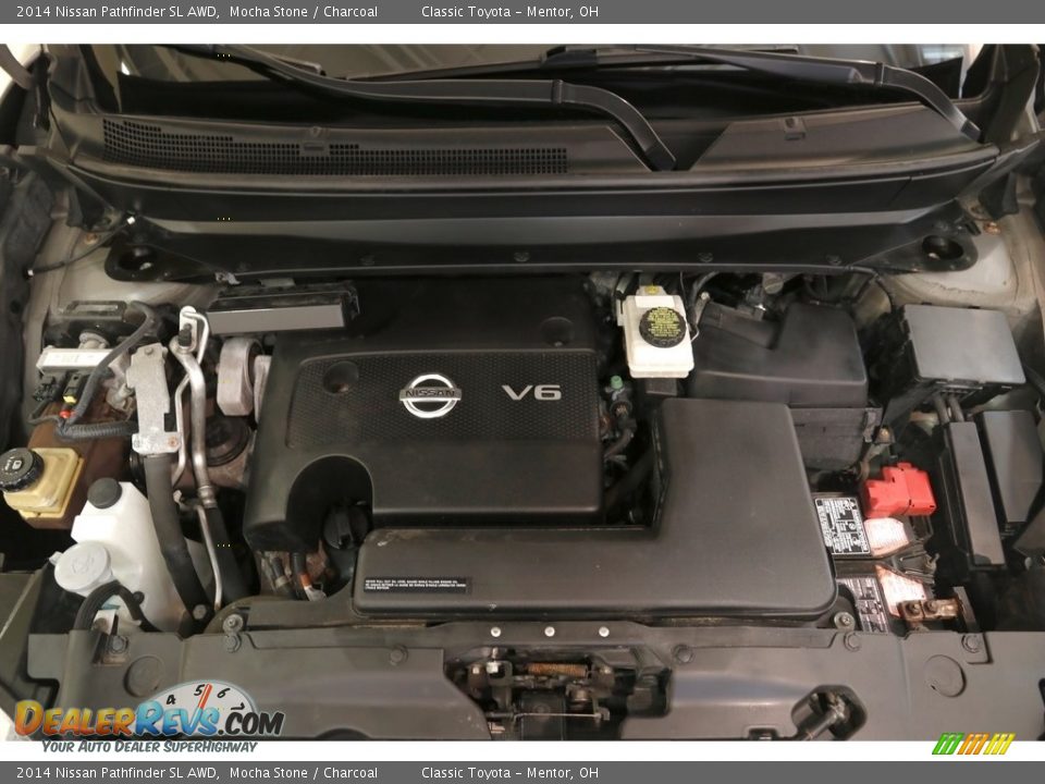 2014 Nissan Pathfinder SL AWD Mocha Stone / Charcoal Photo #24