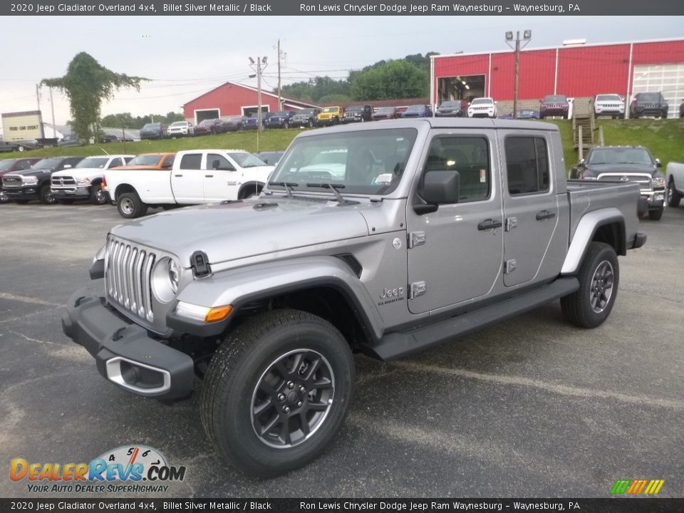 Front 3/4 View of 2020 Jeep Gladiator Overland 4x4 Photo #1