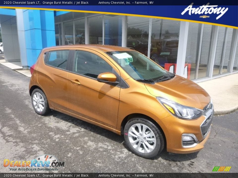 2020 Chevrolet Spark LT Orange Burst Metallic / Jet Black Photo #1