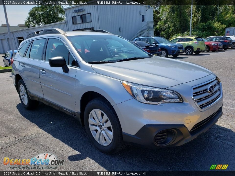 2017 Subaru Outback 2.5i Ice Silver Metallic / Slate Black Photo #1