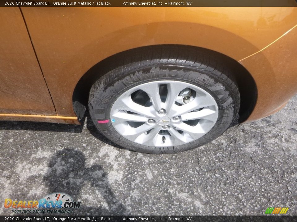 2020 Chevrolet Spark LT Orange Burst Metallic / Jet Black Photo #2