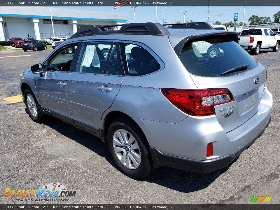 2017 Subaru Outback 2.5i Ice Silver Metallic / Slate Black Photo #2