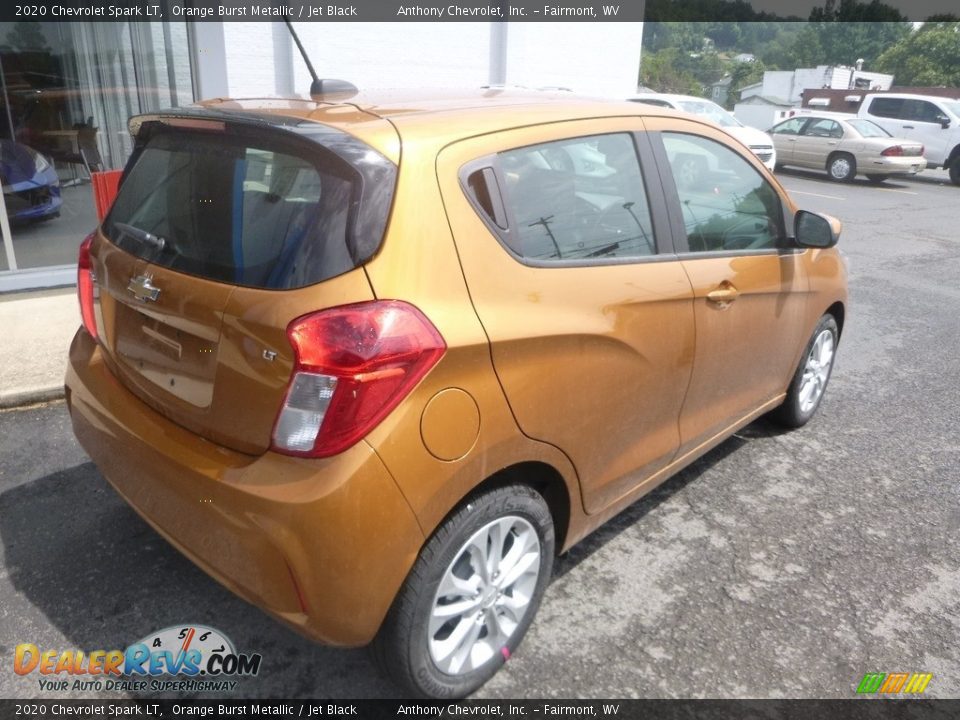 2020 Chevrolet Spark LT Orange Burst Metallic / Jet Black Photo #4