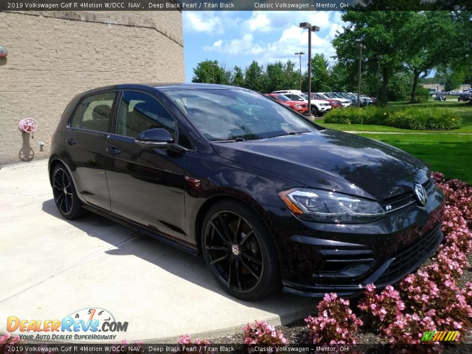 Front 3/4 View of 2019 Volkswagen Golf R 4Motion W/DCC. NAV. Photo #1