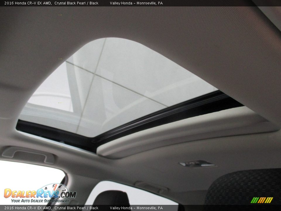 2016 Honda CR-V EX AWD Crystal Black Pearl / Black Photo #10