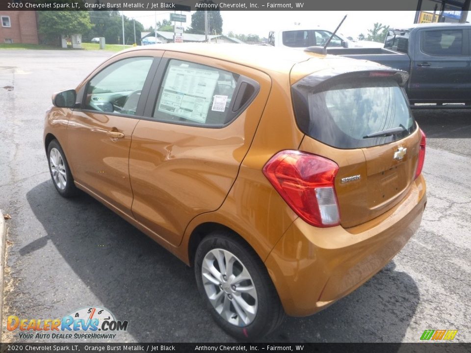 2020 Chevrolet Spark LT Orange Burst Metallic / Jet Black Photo #6