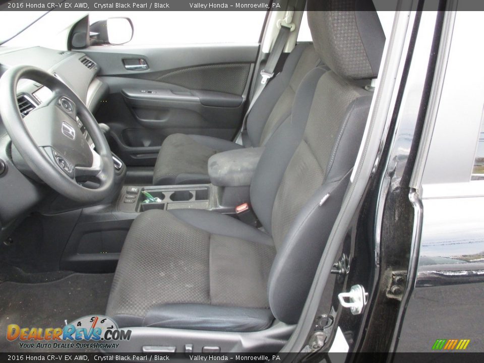 2016 Honda CR-V EX AWD Crystal Black Pearl / Black Photo #11