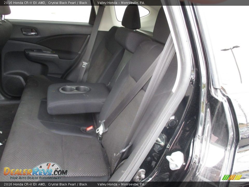 2016 Honda CR-V EX AWD Crystal Black Pearl / Black Photo #12