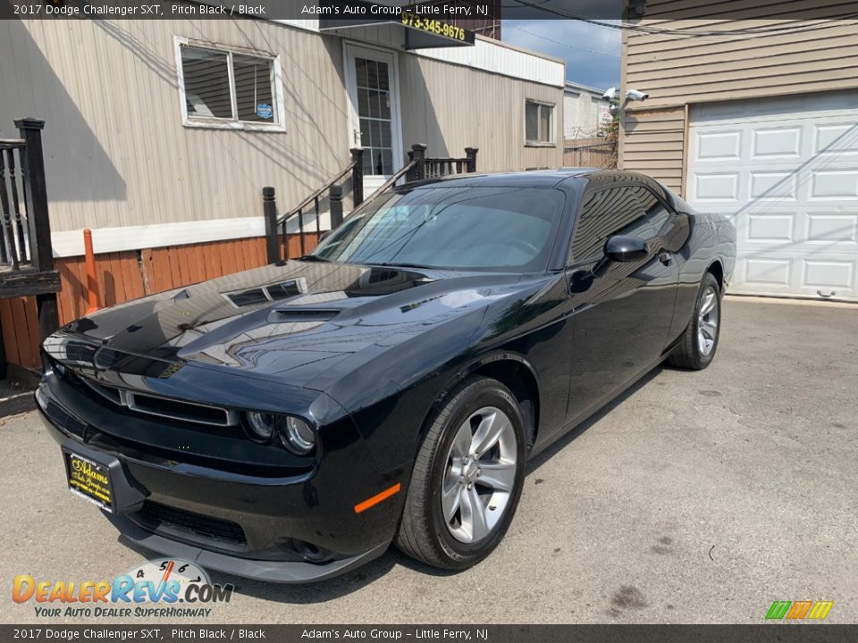 2017 Dodge Challenger SXT Pitch Black / Black Photo #1