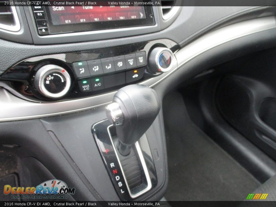 2016 Honda CR-V EX AWD Crystal Black Pearl / Black Photo #14