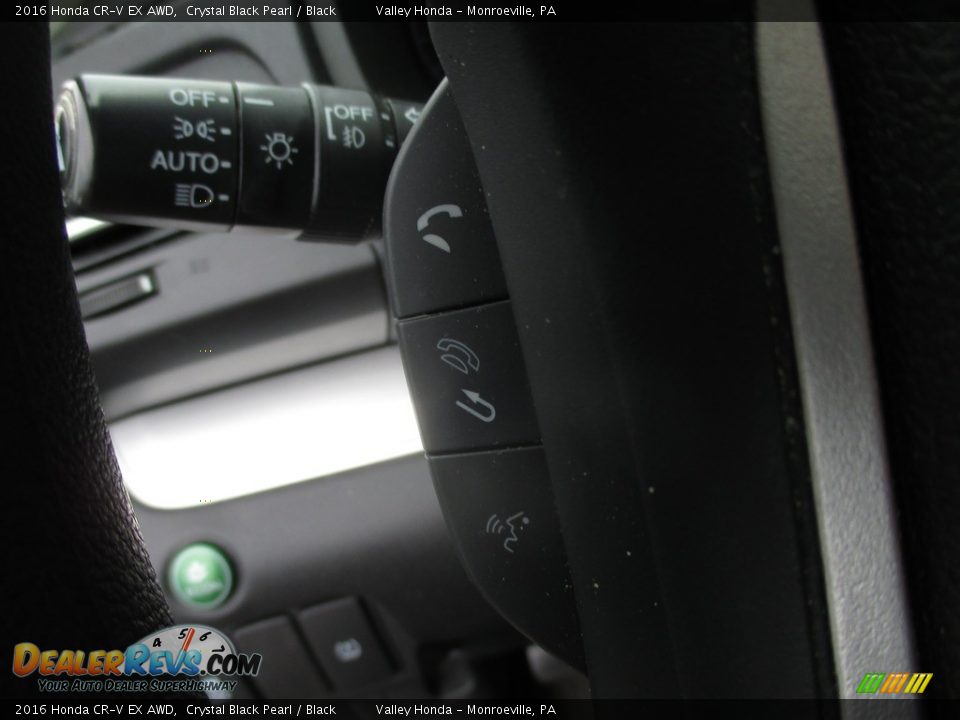 2016 Honda CR-V EX AWD Crystal Black Pearl / Black Photo #17