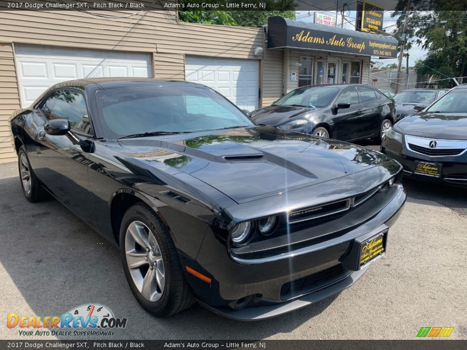 2017 Dodge Challenger SXT Pitch Black / Black Photo #3