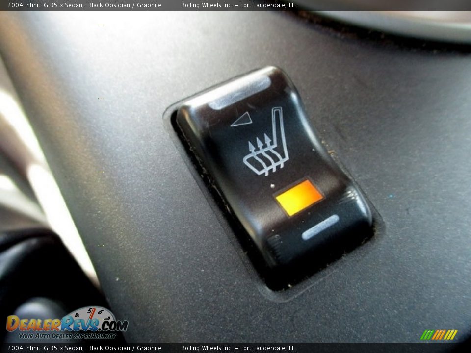 2004 Infiniti G 35 x Sedan Black Obsidian / Graphite Photo #2