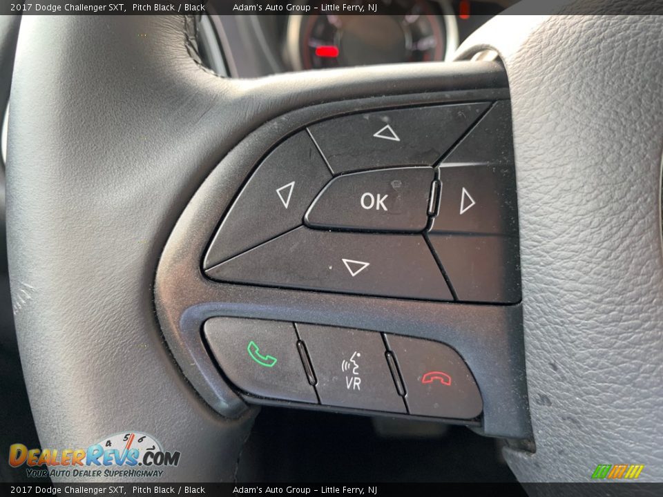 2017 Dodge Challenger SXT Pitch Black / Black Photo #11