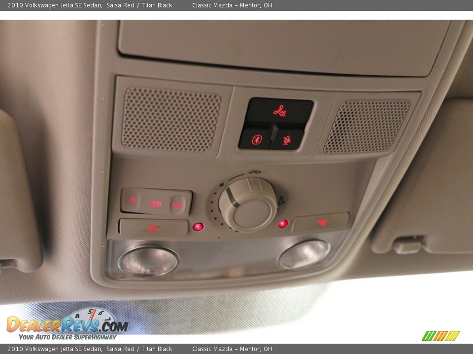 2010 Volkswagen Jetta SE Sedan Salsa Red / Titan Black Photo #8
