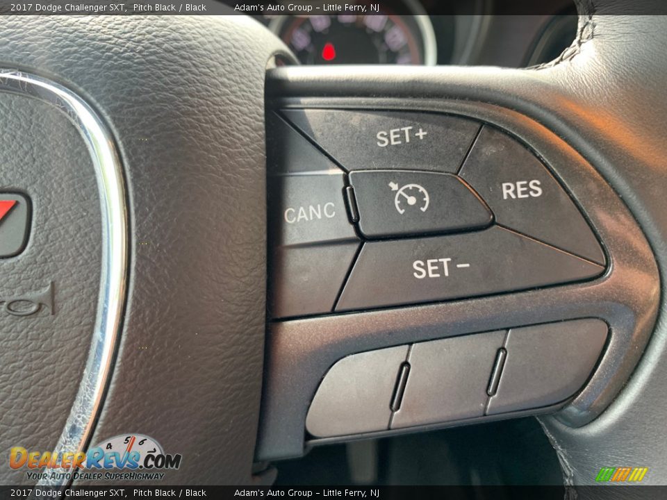 2017 Dodge Challenger SXT Pitch Black / Black Photo #12