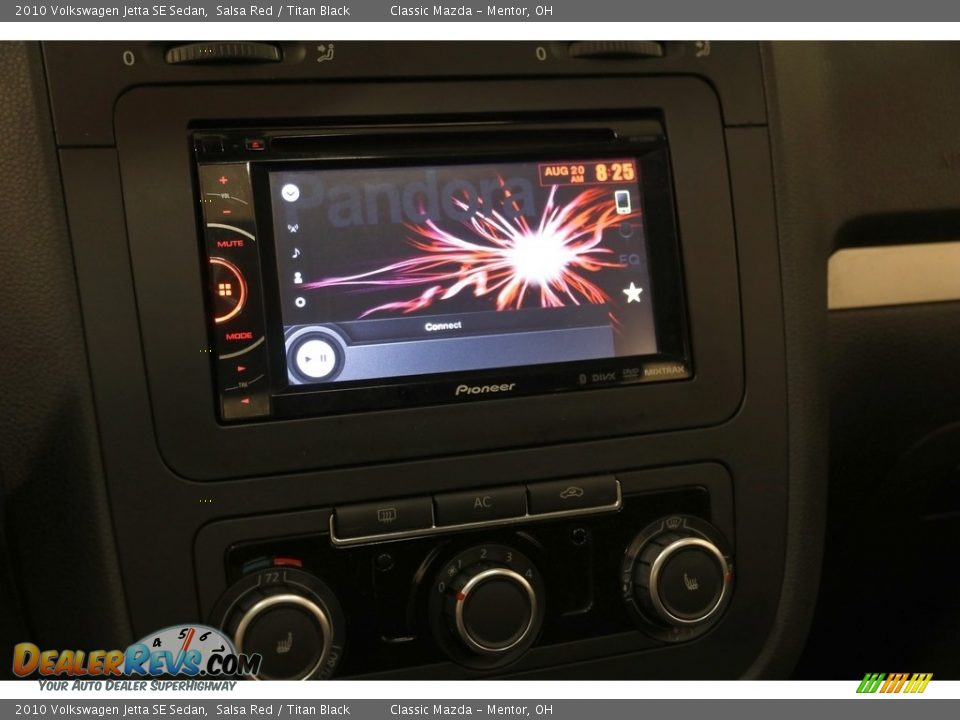 2010 Volkswagen Jetta SE Sedan Salsa Red / Titan Black Photo #9