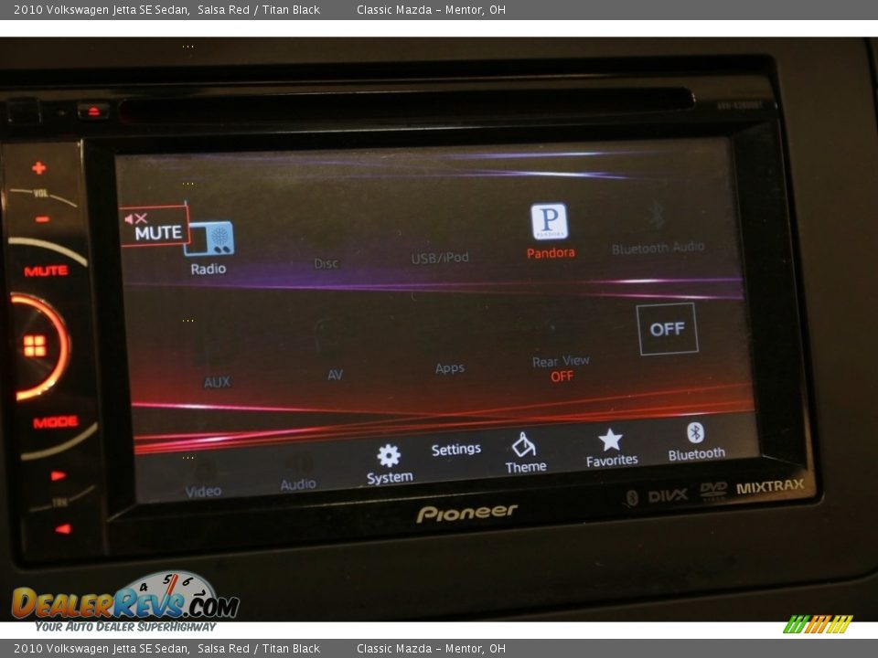 2010 Volkswagen Jetta SE Sedan Salsa Red / Titan Black Photo #11