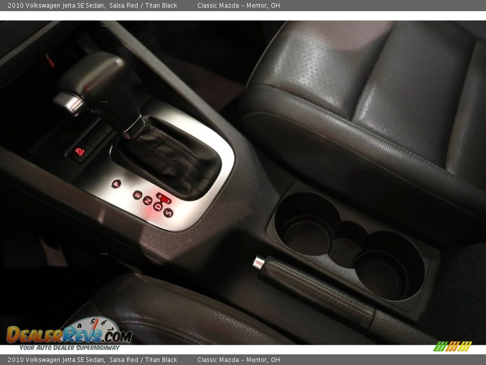 2010 Volkswagen Jetta SE Sedan Salsa Red / Titan Black Photo #13