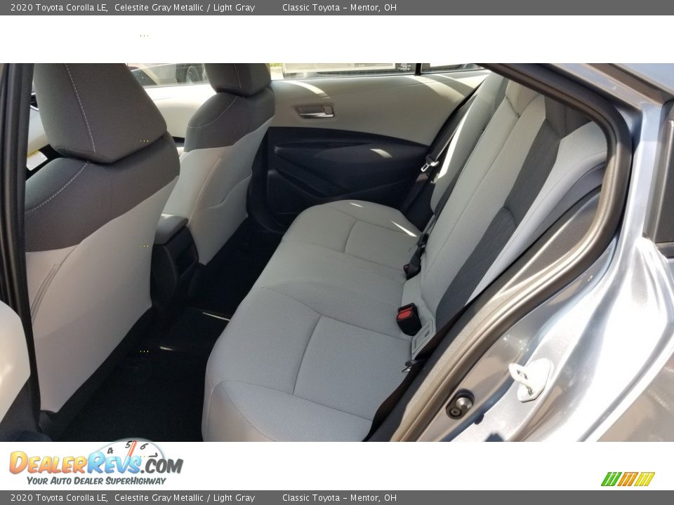 Rear Seat of 2020 Toyota Corolla LE Photo #3