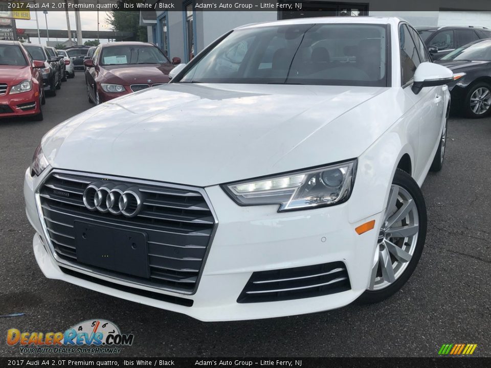 2017 Audi A4 2.0T Premium quattro Ibis White / Black Photo #1