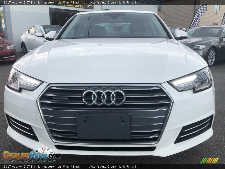 2017 Audi A4 2.0T Premium quattro Ibis White / Black Photo #2
