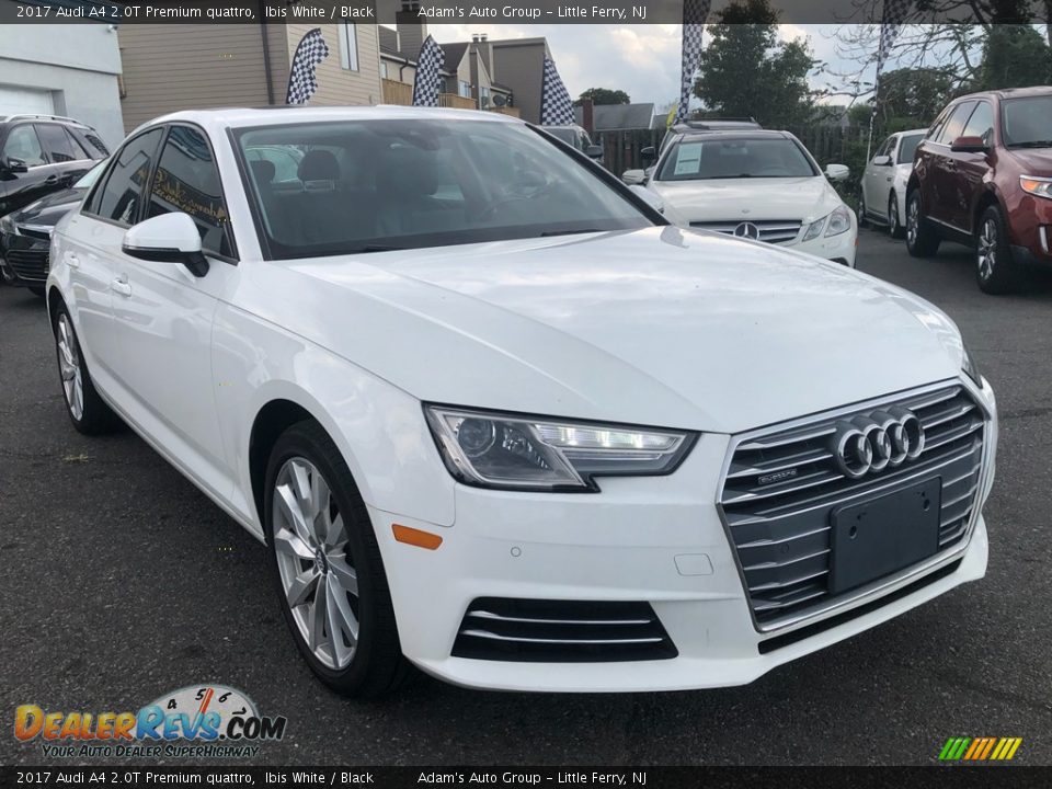 2017 Audi A4 2.0T Premium quattro Ibis White / Black Photo #3