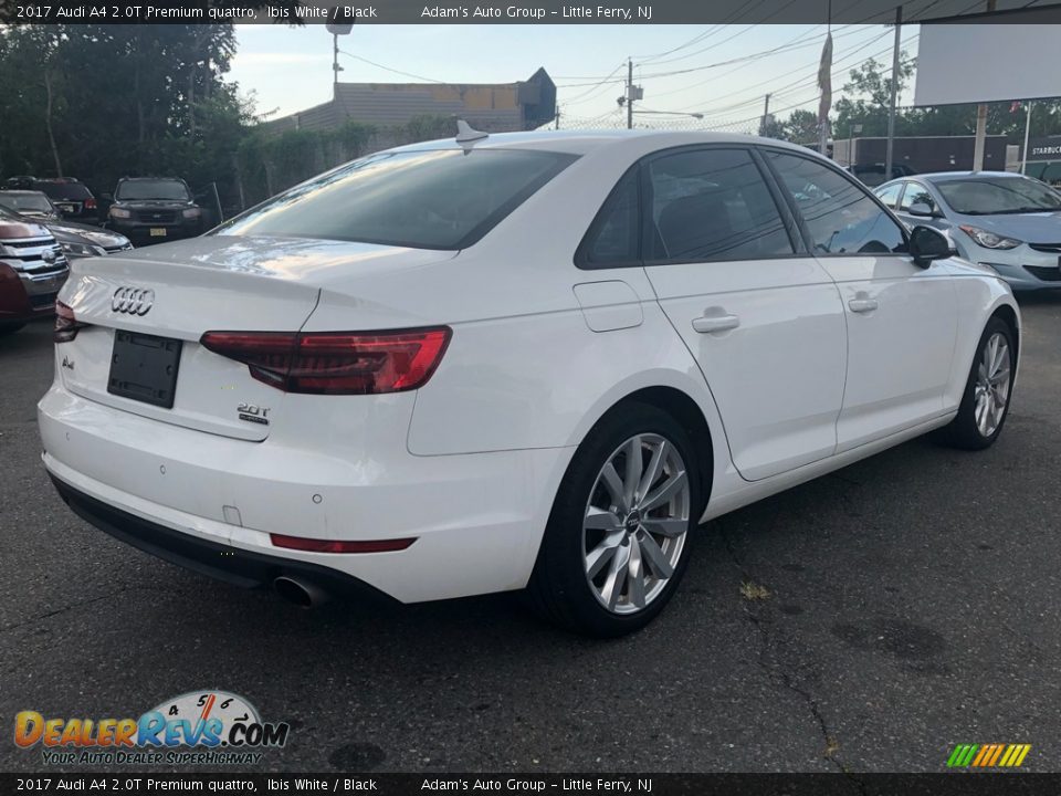 2017 Audi A4 2.0T Premium quattro Ibis White / Black Photo #5