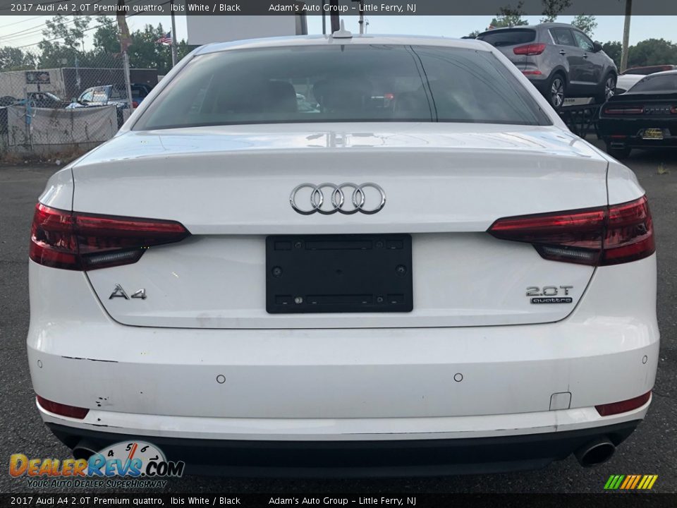 2017 Audi A4 2.0T Premium quattro Ibis White / Black Photo #6