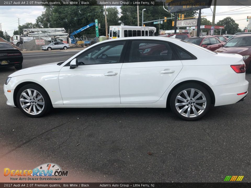 2017 Audi A4 2.0T Premium quattro Ibis White / Black Photo #8