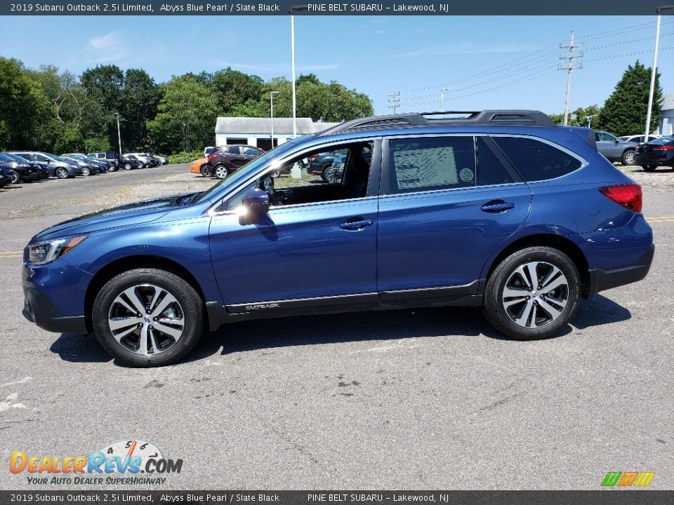 2019 Subaru Outback 2.5i Limited Abyss Blue Pearl / Slate Black Photo #3