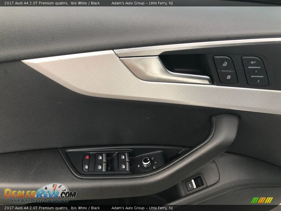 2017 Audi A4 2.0T Premium quattro Ibis White / Black Photo #9