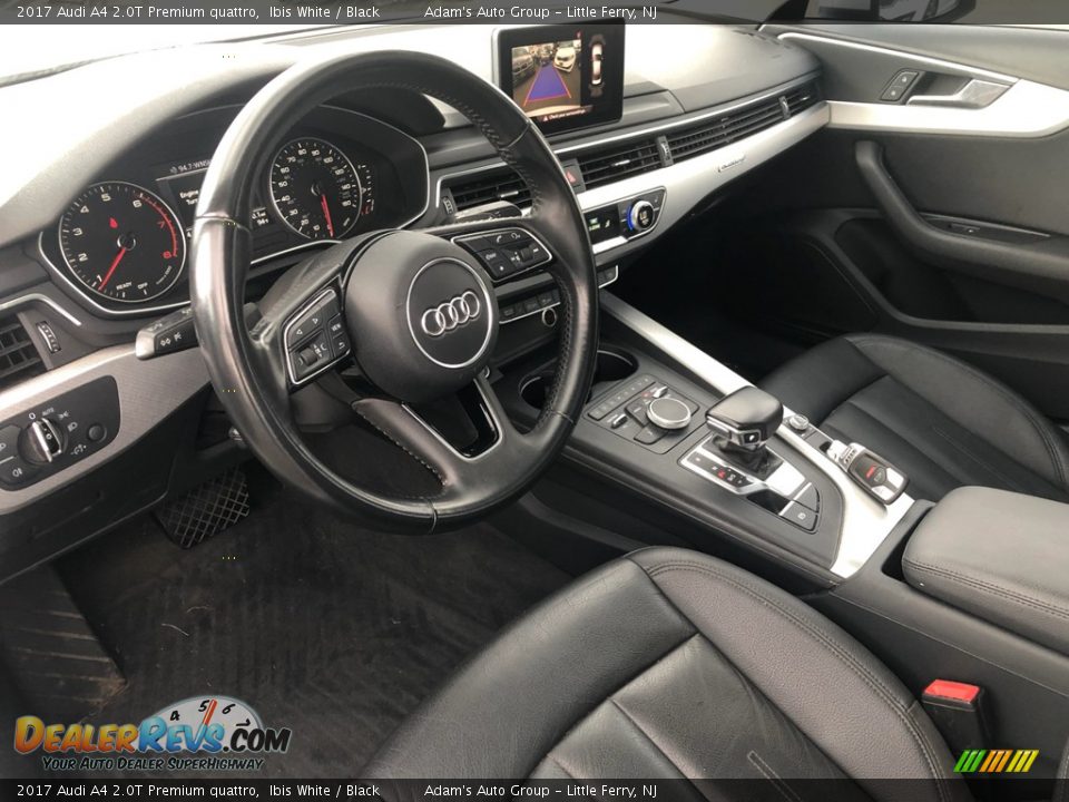 2017 Audi A4 2.0T Premium quattro Ibis White / Black Photo #10