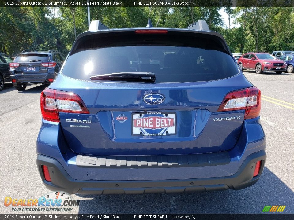 2019 Subaru Outback 2.5i Limited Abyss Blue Pearl / Slate Black Photo #5