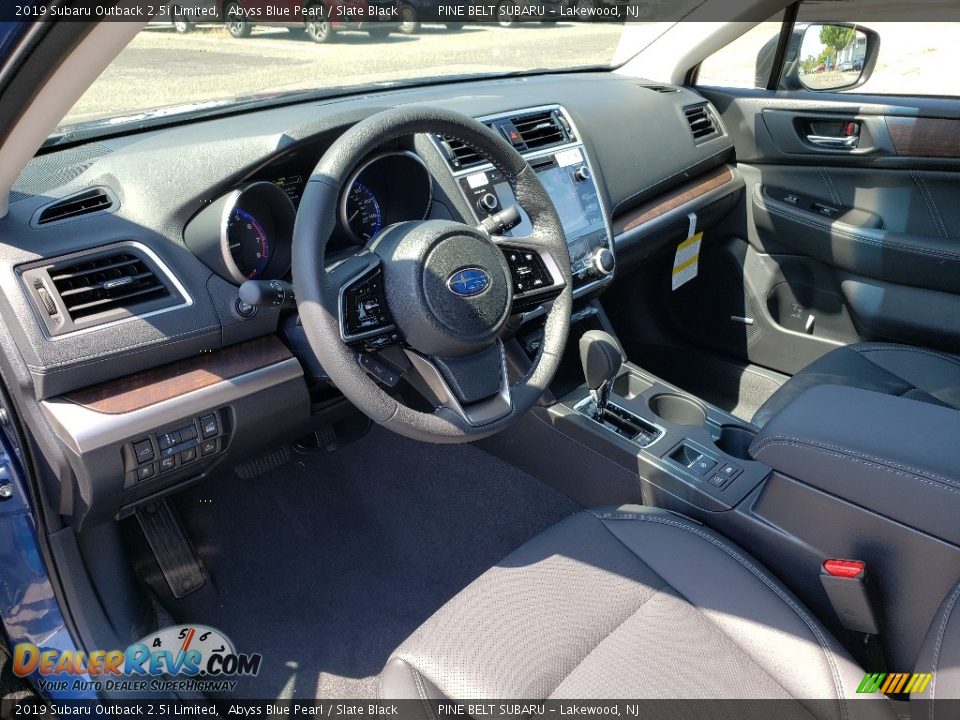 2019 Subaru Outback 2.5i Limited Abyss Blue Pearl / Slate Black Photo #7