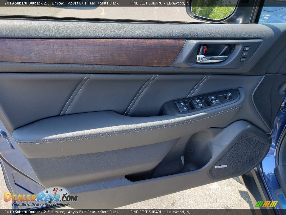 2019 Subaru Outback 2.5i Limited Abyss Blue Pearl / Slate Black Photo #8