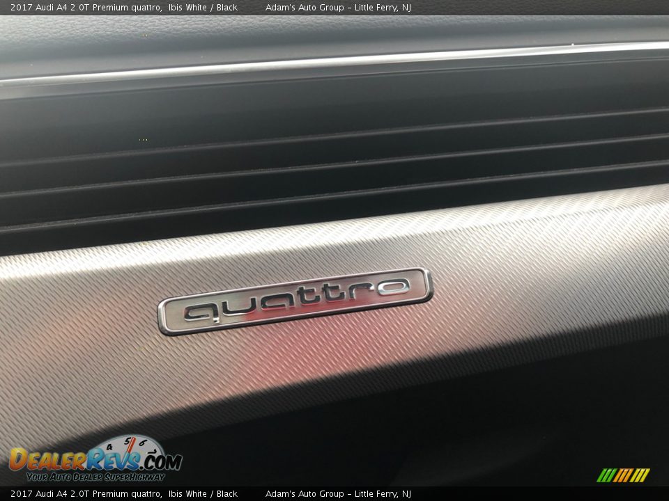 2017 Audi A4 2.0T Premium quattro Ibis White / Black Photo #18