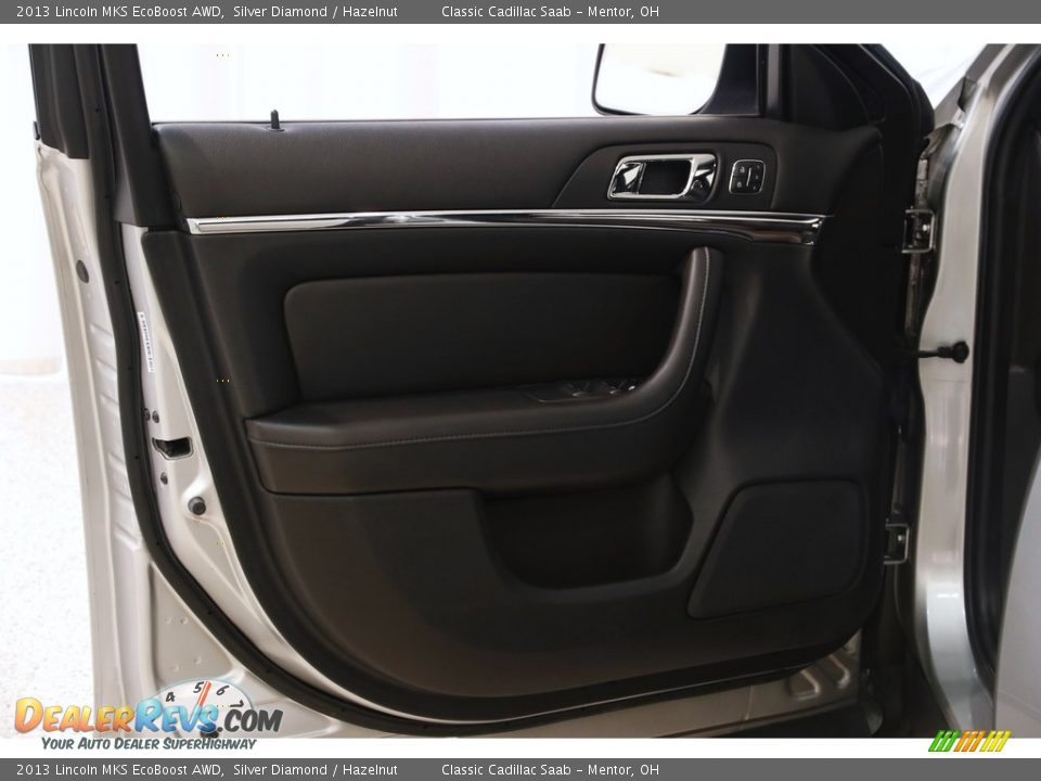2013 Lincoln MKS EcoBoost AWD Silver Diamond / Hazelnut Photo #5