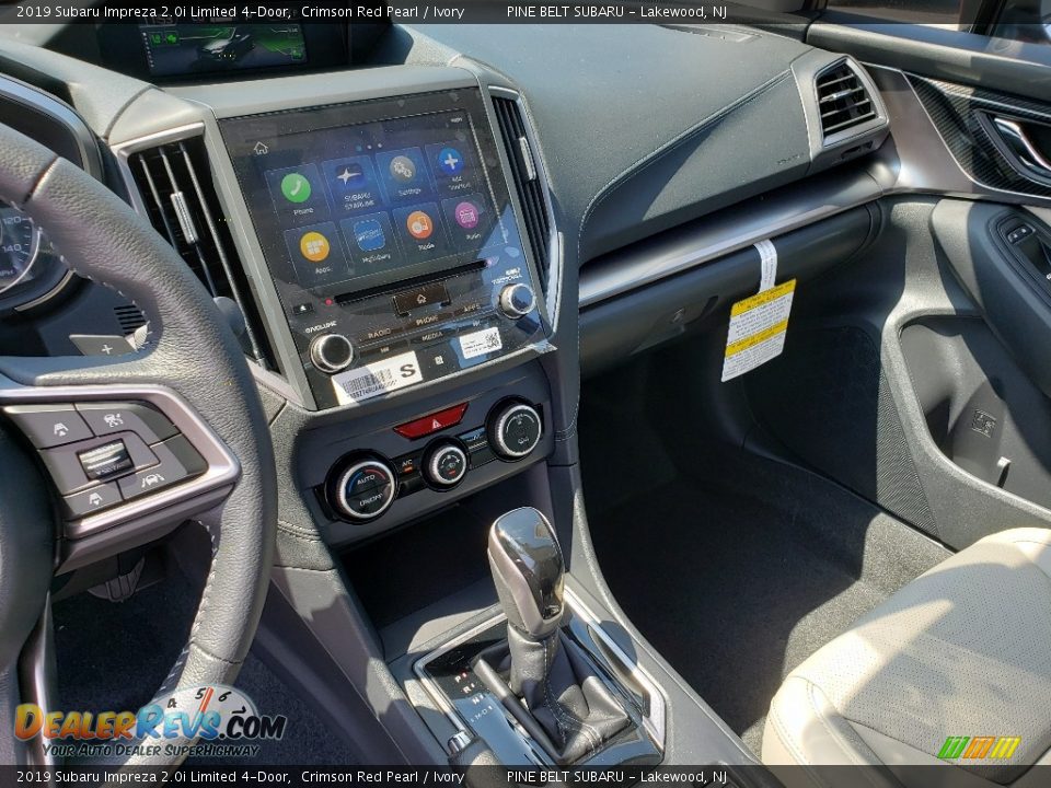 2019 Subaru Impreza 2.0i Limited 4-Door Crimson Red Pearl / Ivory Photo #10