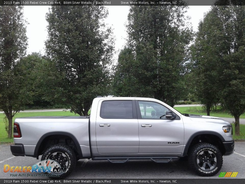 Billett Silver Metallic 2019 Ram 1500 Rebel Crew Cab 4x4 Photo #5