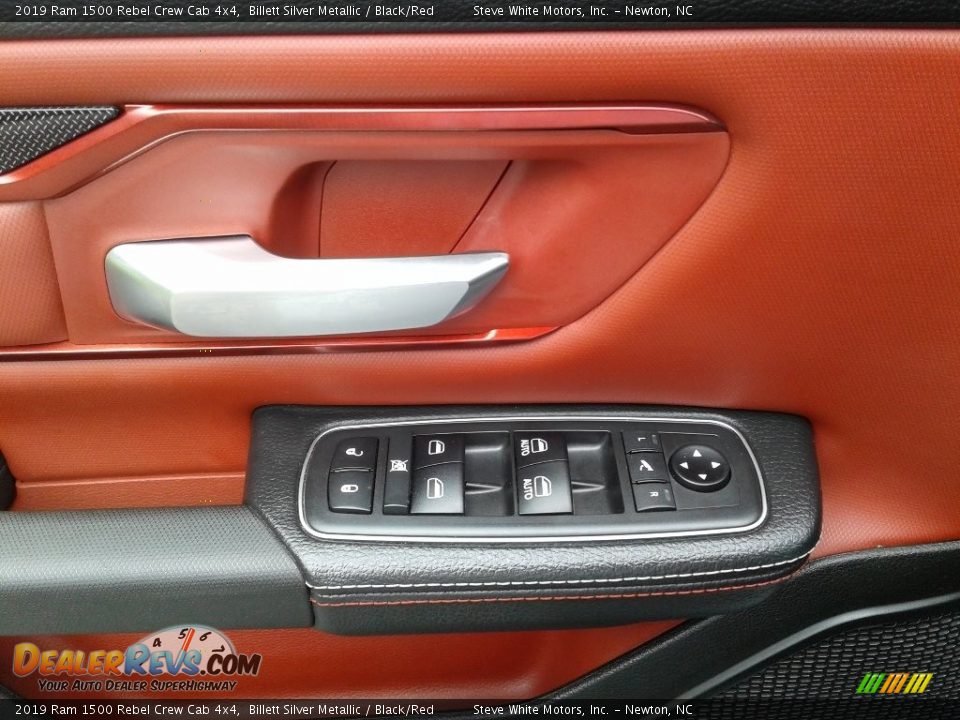 Door Panel of 2019 Ram 1500 Rebel Crew Cab 4x4 Photo #9