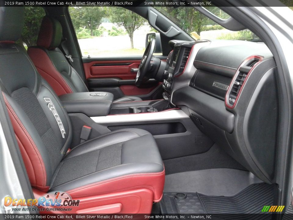 Front Seat of 2019 Ram 1500 Rebel Crew Cab 4x4 Photo #16