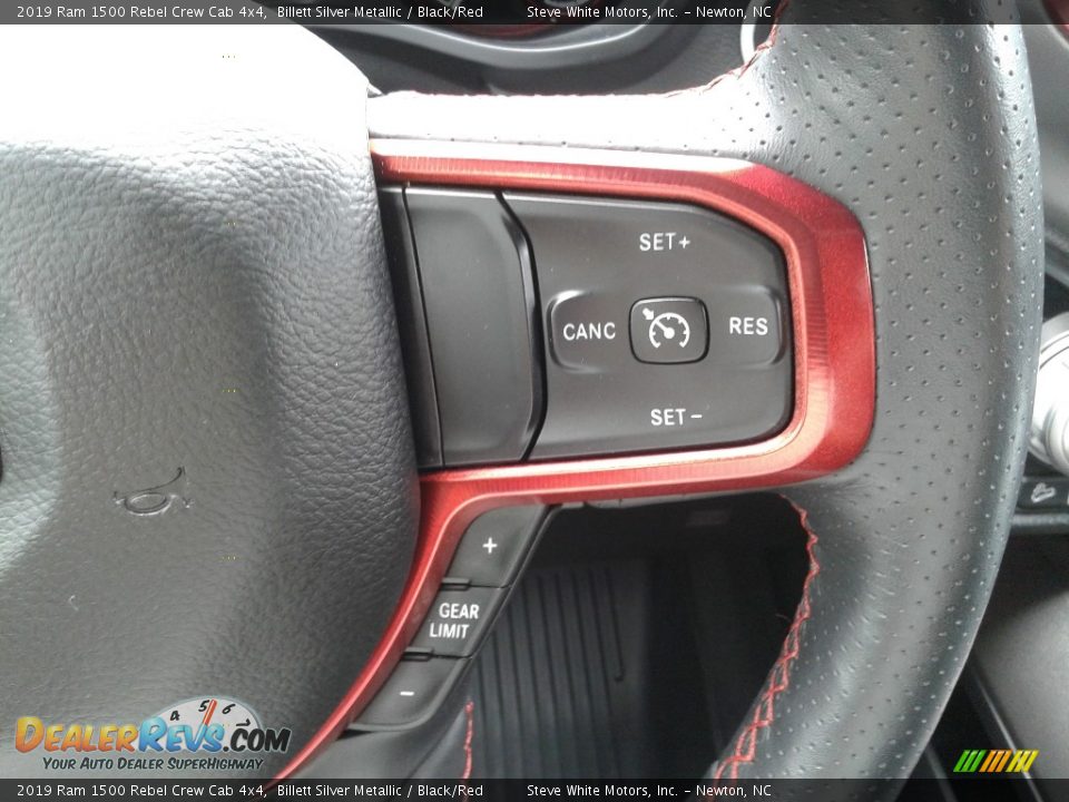 2019 Ram 1500 Rebel Crew Cab 4x4 Steering Wheel Photo #20
