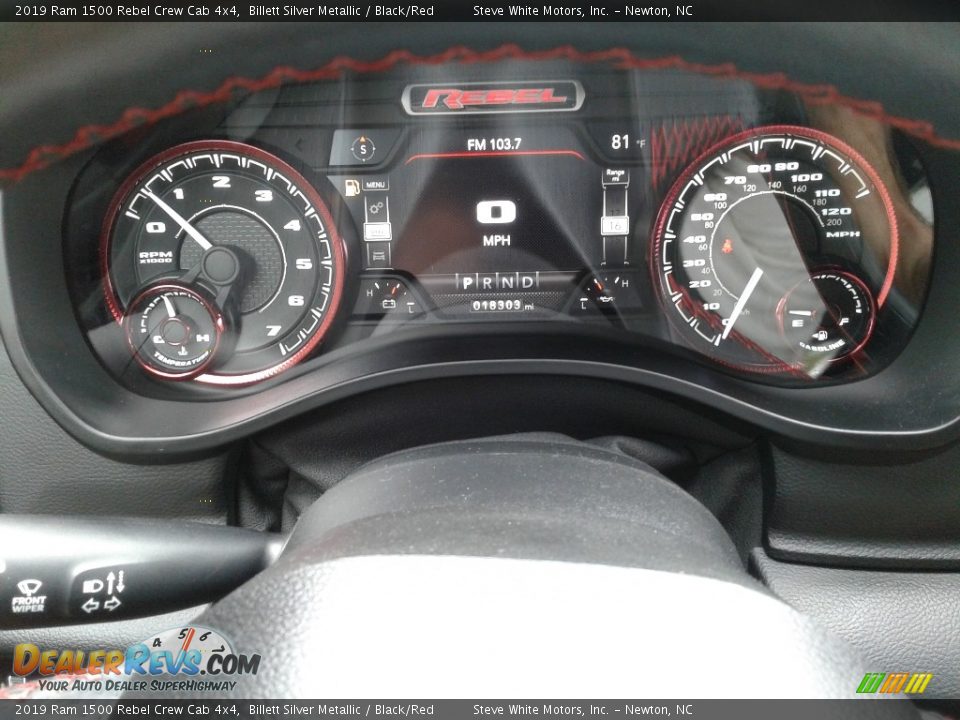 2019 Ram 1500 Rebel Crew Cab 4x4 Gauges Photo #21
