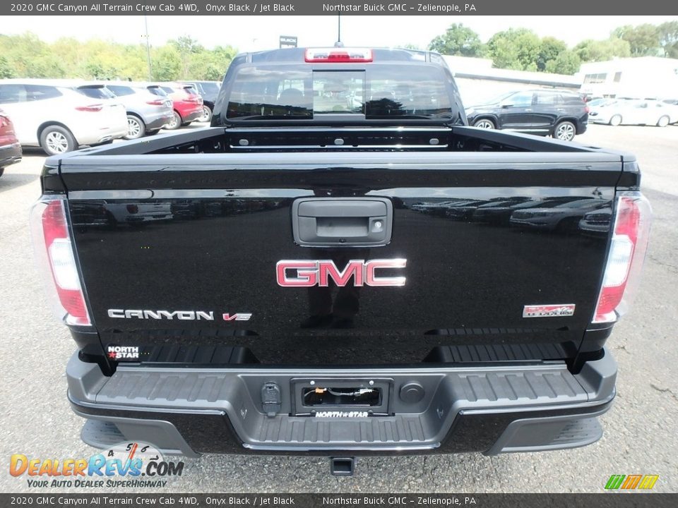 2020 GMC Canyon All Terrain Crew Cab 4WD Onyx Black / Jet Black Photo #6
