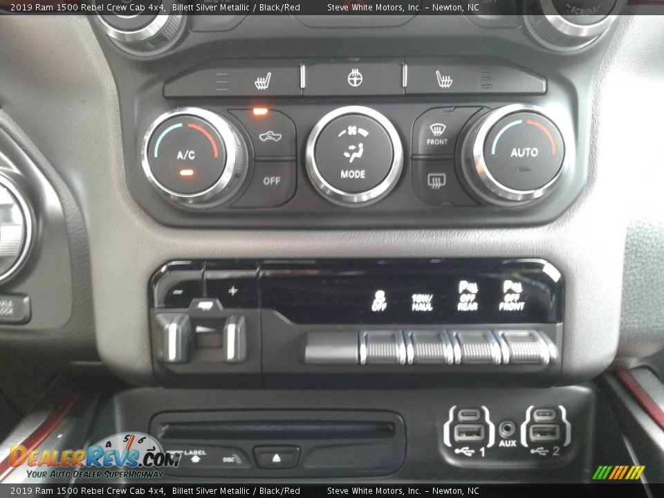 Controls of 2019 Ram 1500 Rebel Crew Cab 4x4 Photo #30