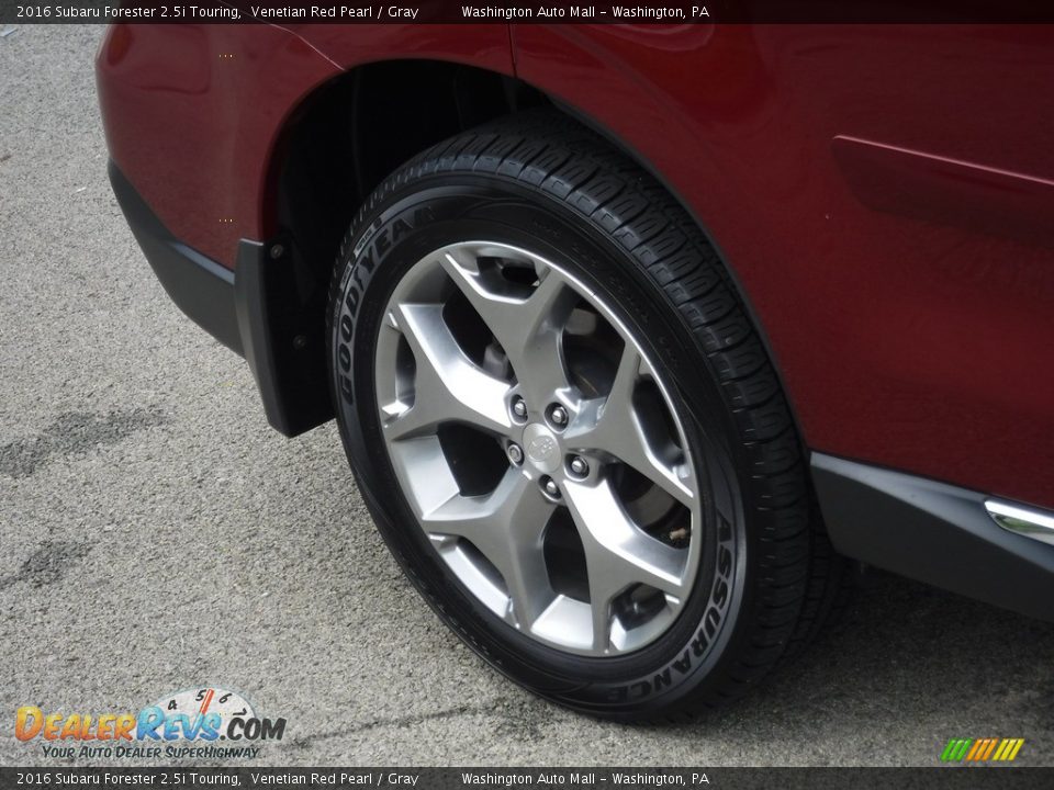 2016 Subaru Forester 2.5i Touring Venetian Red Pearl / Gray Photo #3