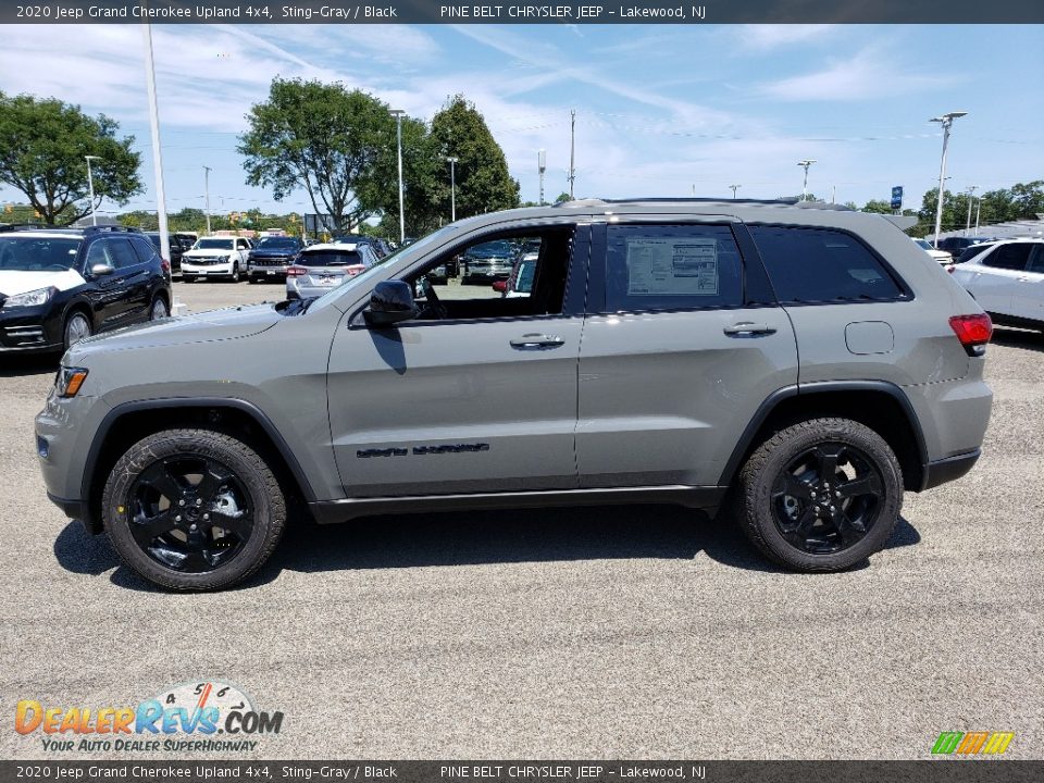2020 Jeep Grand Cherokee Upland 4x4 Sting-Gray / Black Photo #3