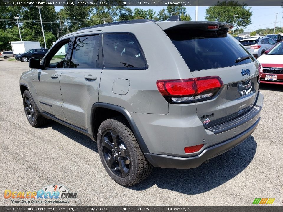 2020 Jeep Grand Cherokee Upland 4x4 Sting-Gray / Black Photo #4