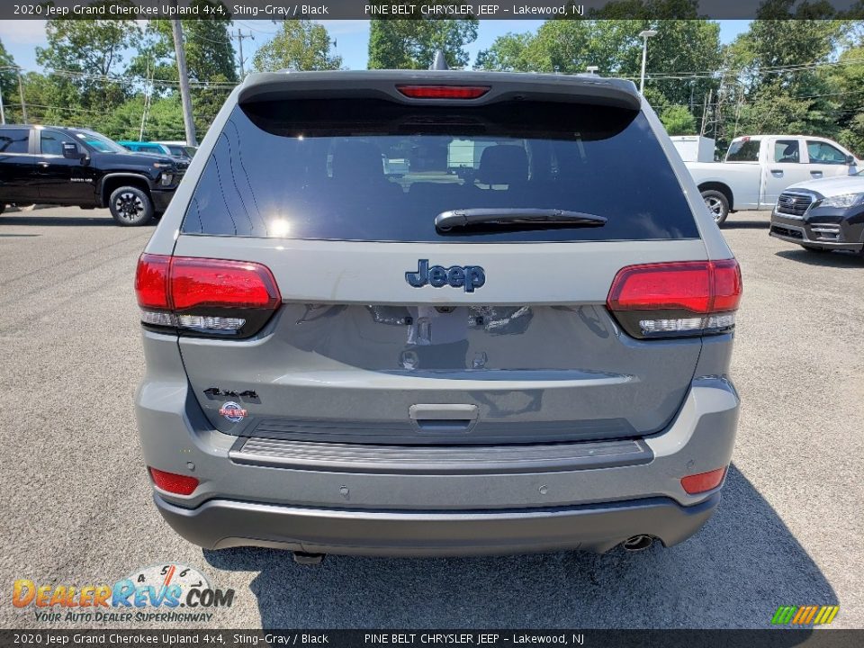 2020 Jeep Grand Cherokee Upland 4x4 Sting-Gray / Black Photo #5